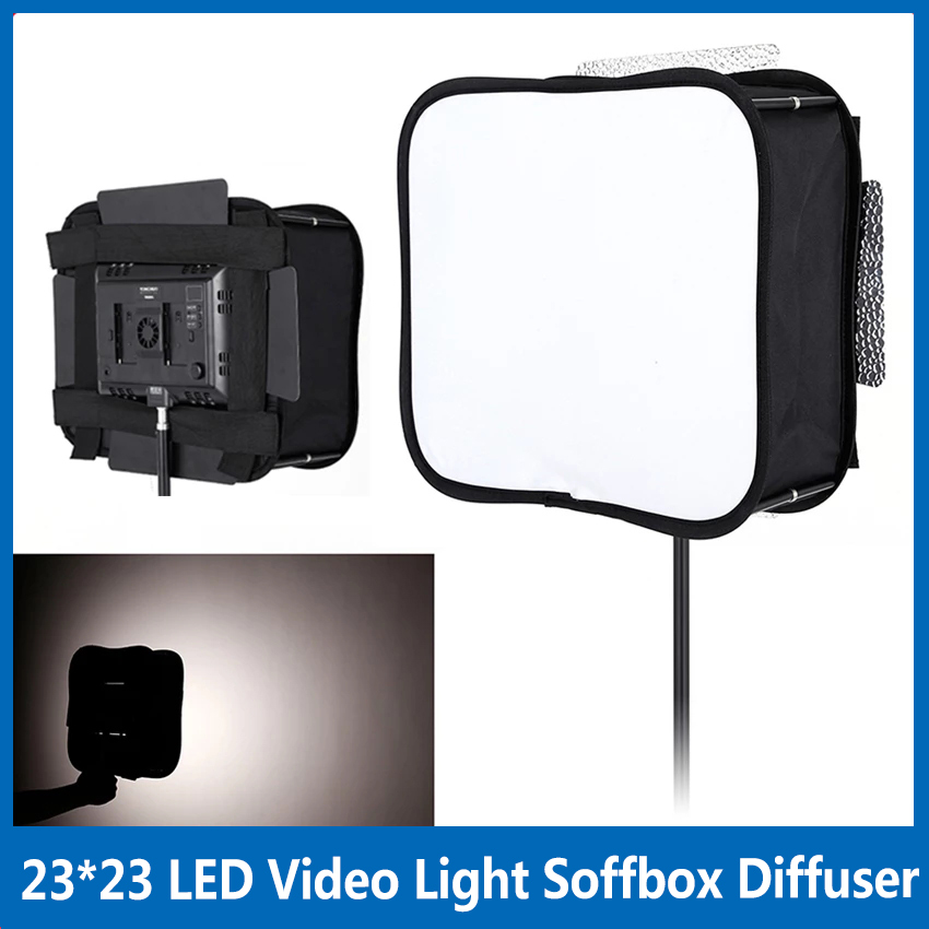 Video Led Light Panel - Difusor Softbox 23*23 para Panel de