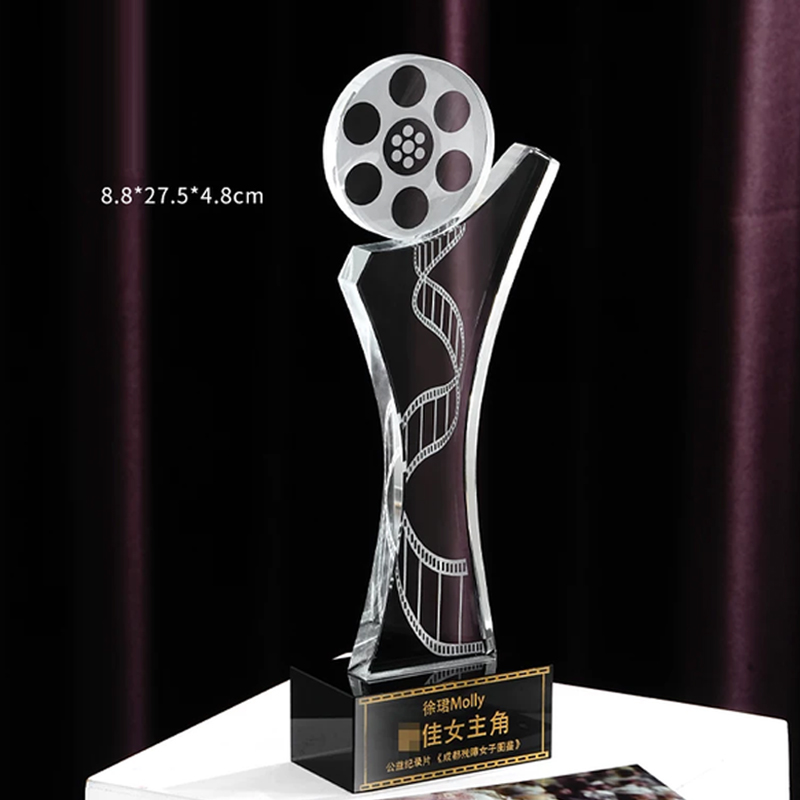 Photography Competition - Trofeo de Cristal Personalizado, para Cine,