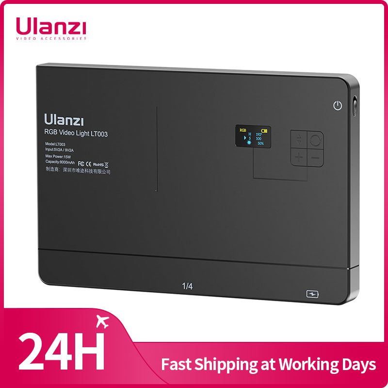 Video Led Light Panel - Ulanzi LT003 15W RGB luz de
