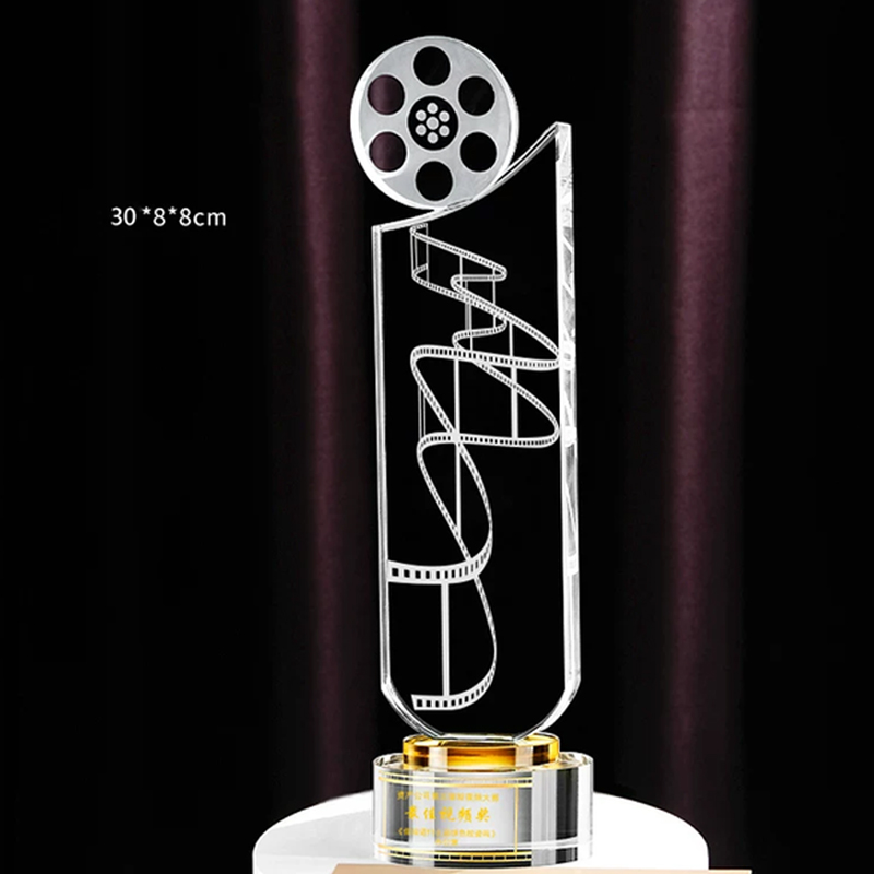 Photography Competition - Trofeo de Cristal Personalizado, para Cine,