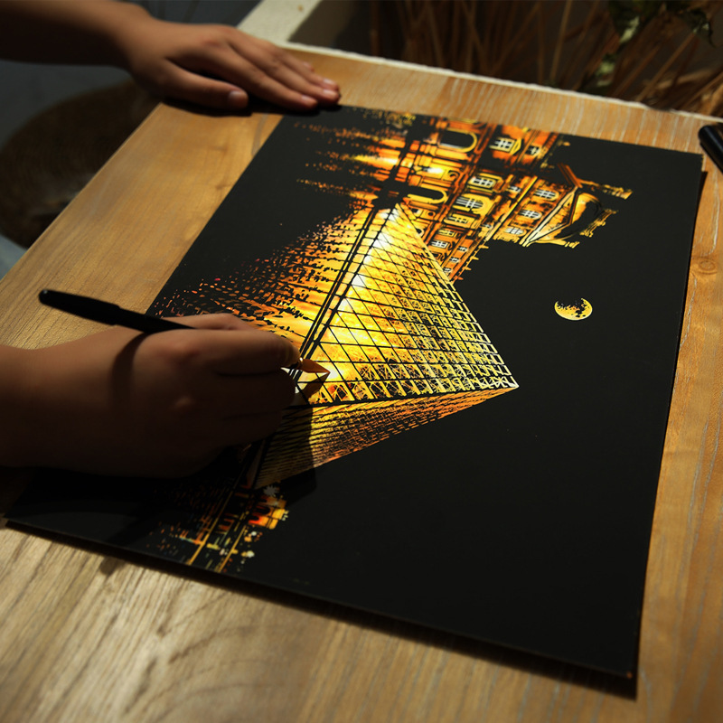 Pintura para Rascar DIY Colori - Photography New York reseña y precio