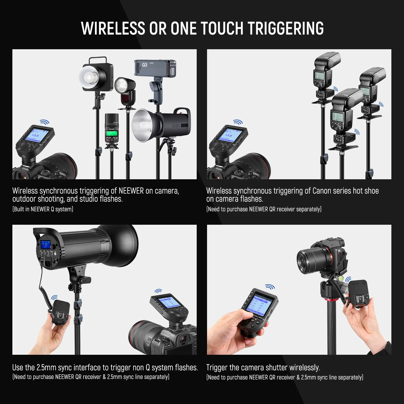 Disparador de flash inalámbric - Speedlite Flash External reseña y precio