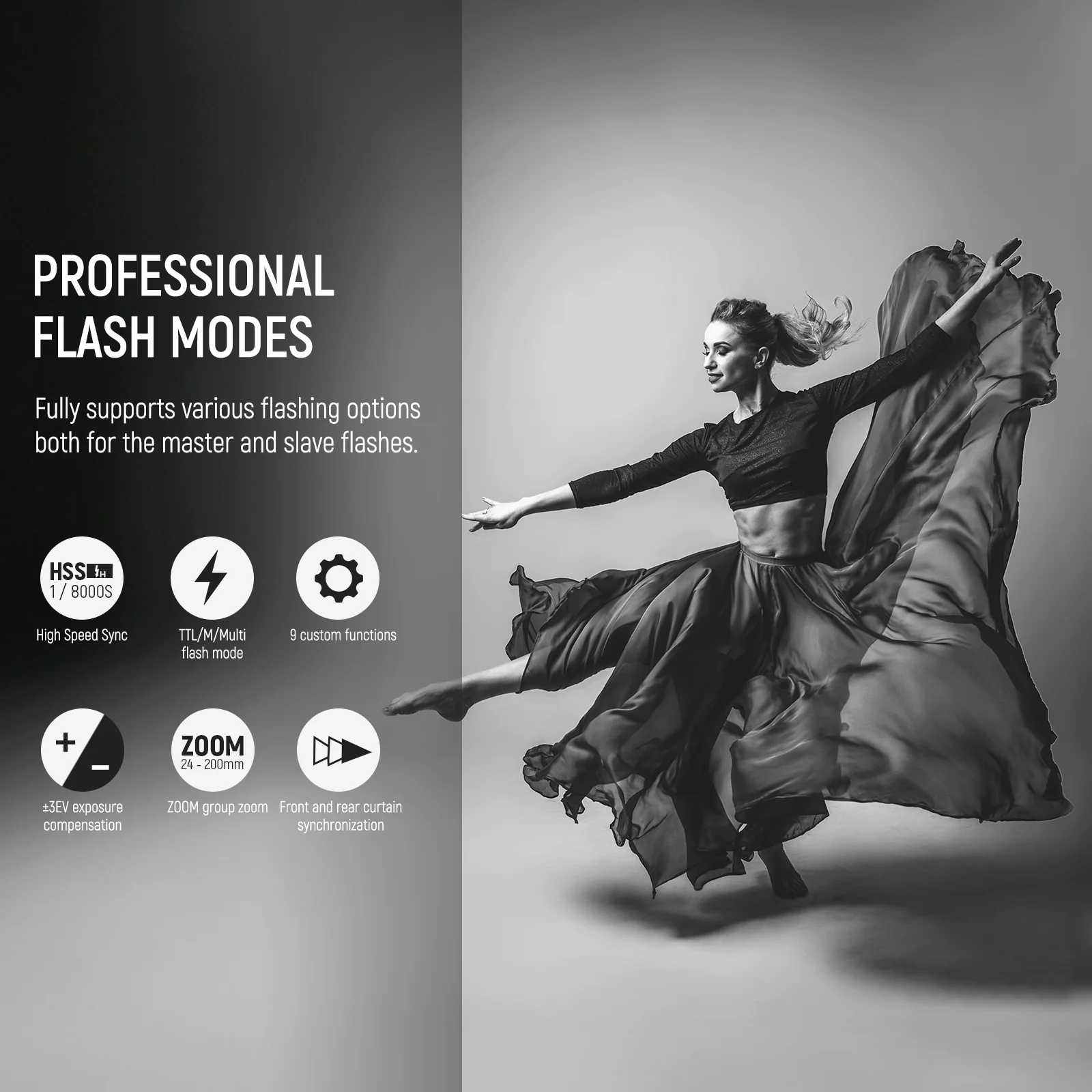 Disparador de flash inalámbric - Speedlite Flash External reseña y precio