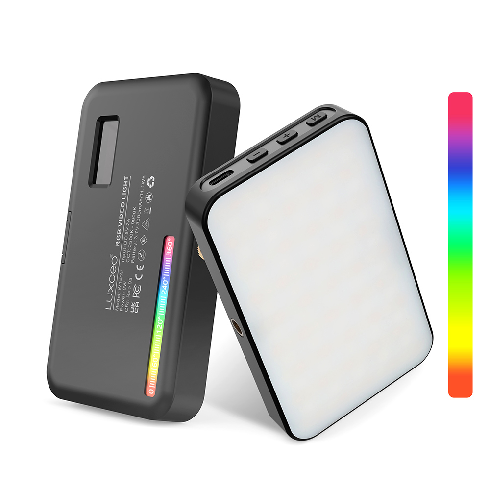 LUXCEO V10 PRO luz de vídeo RG - Video Led Light Panel reseña y precio