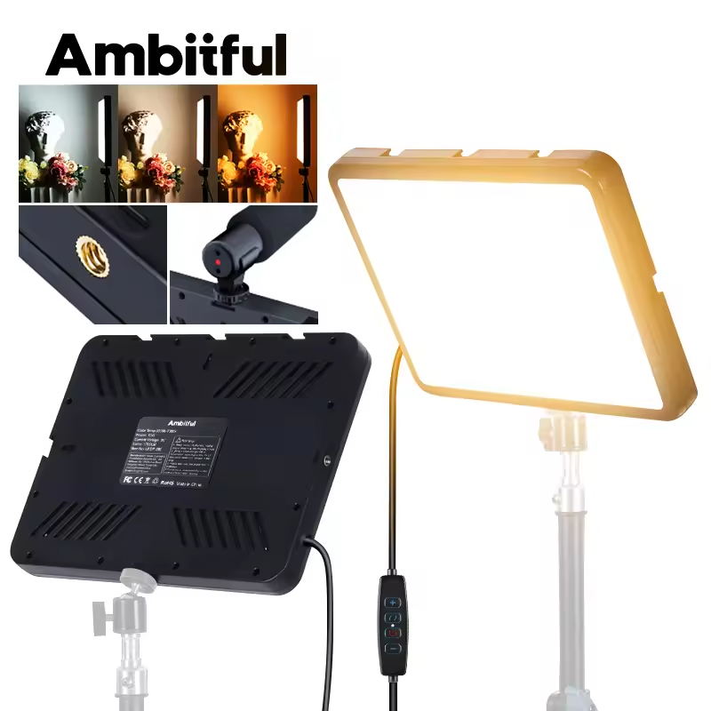Luz de Video LED Ambitful 280, - Video Led Light Panel reseña y precio