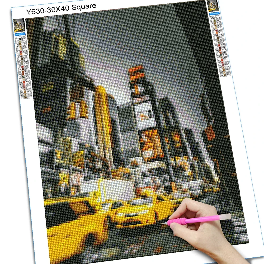 Bordado de diamantes 5D Diy, i - Photography New York reseña y precio