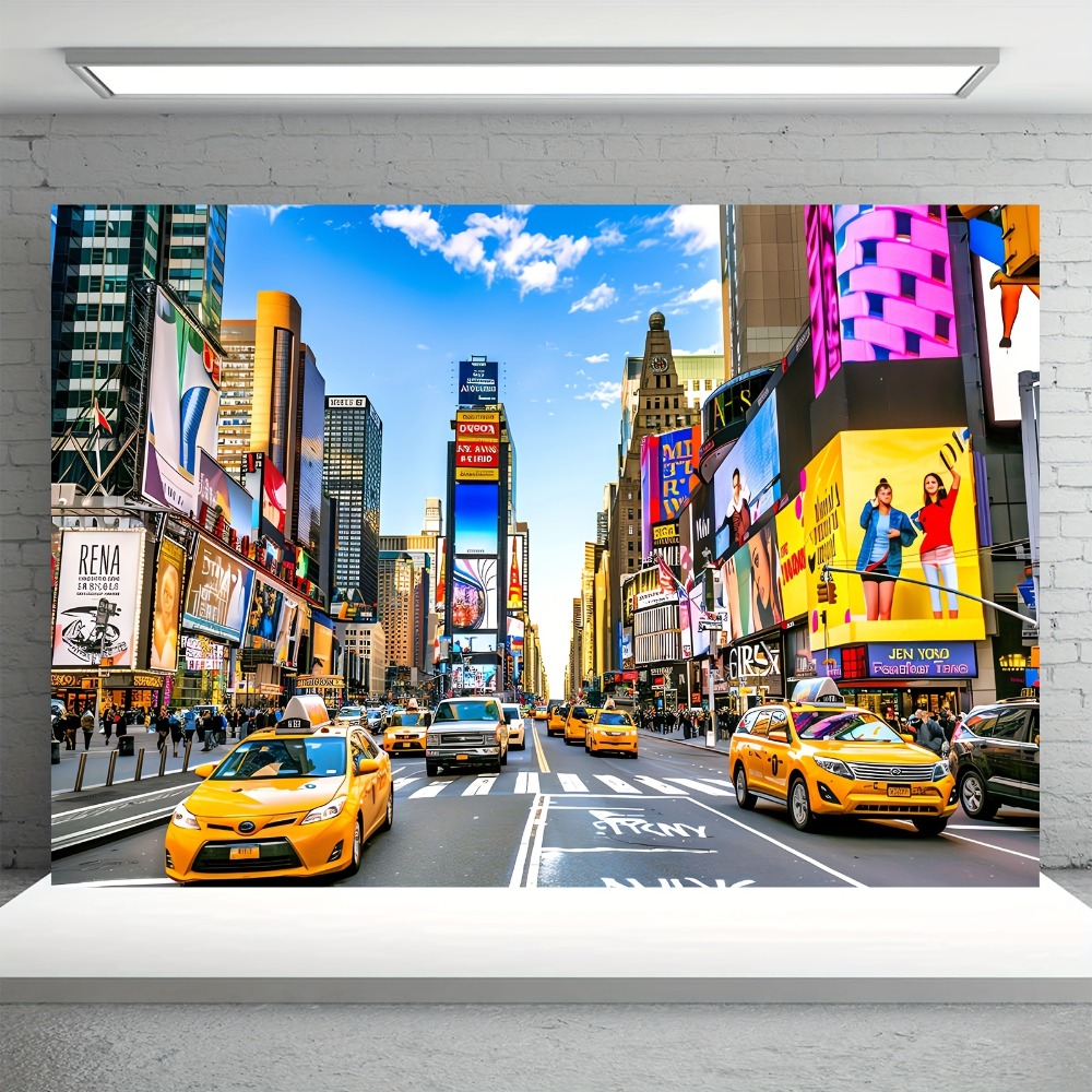Tapiz de la Plaza Times de Nue - Photography New York reseña y precio