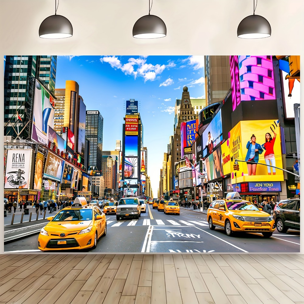 Tapiz de la Plaza Times de Nue - Photography New York reseña y precio