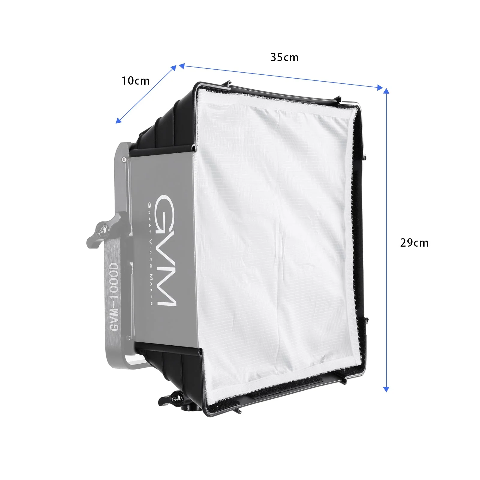 Difusor Softbox GVM para Panel - Video Led Light Panel reseña y precio