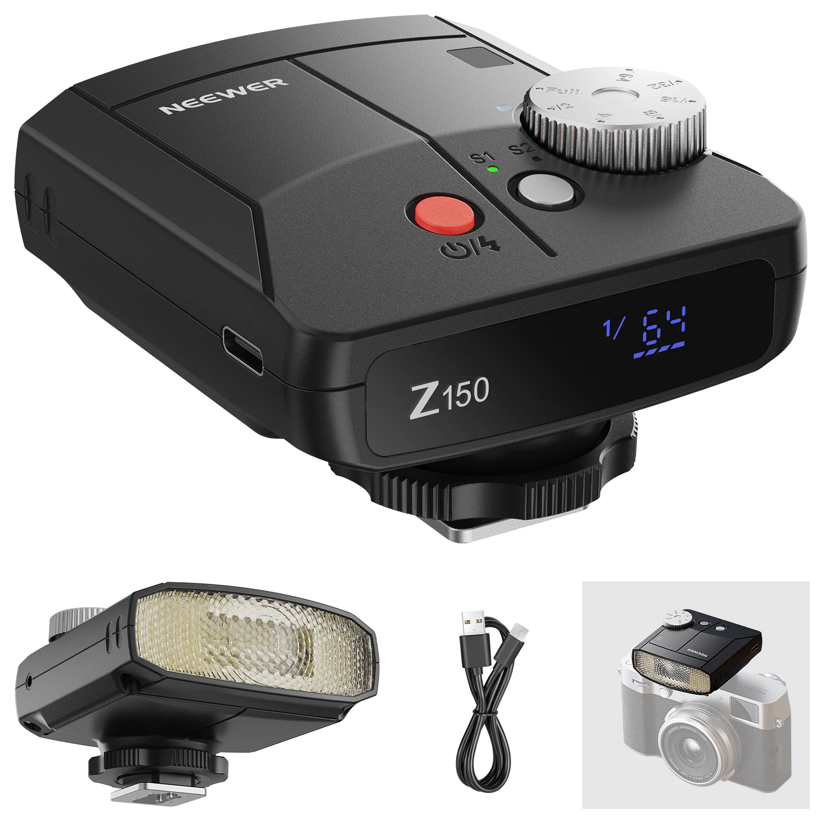 NEEWER Z150 Mini Flash Speedli - Speedlite Flash External reseña y precio