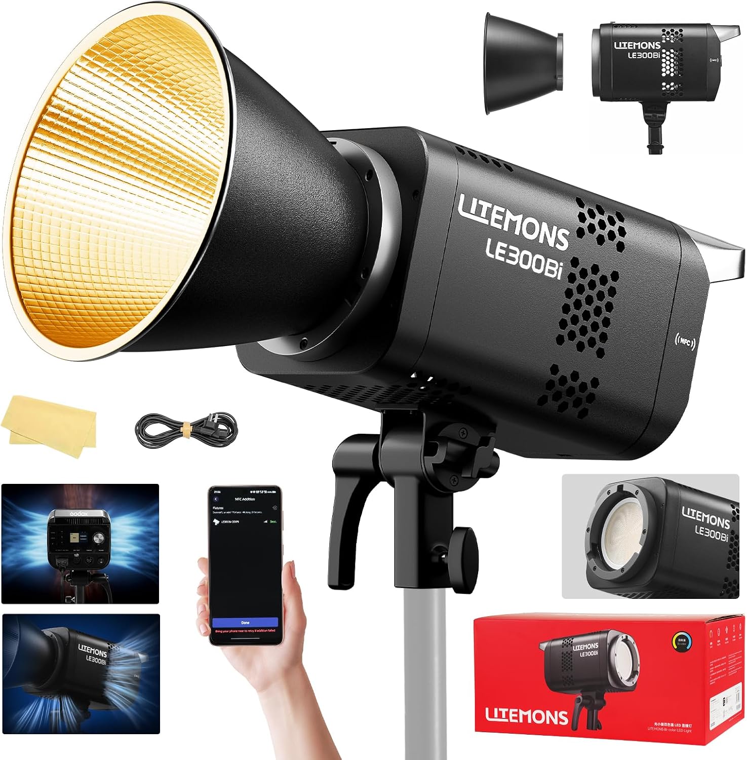 Kit de Iluminación LED RGB par - Video Led Light Panel reseña y precio