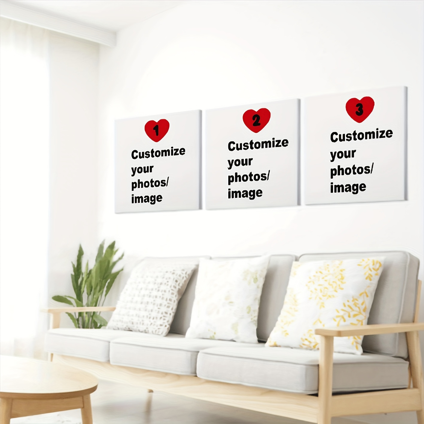 3 unids/set de póster de lienz - Photography Interior reseña y precio