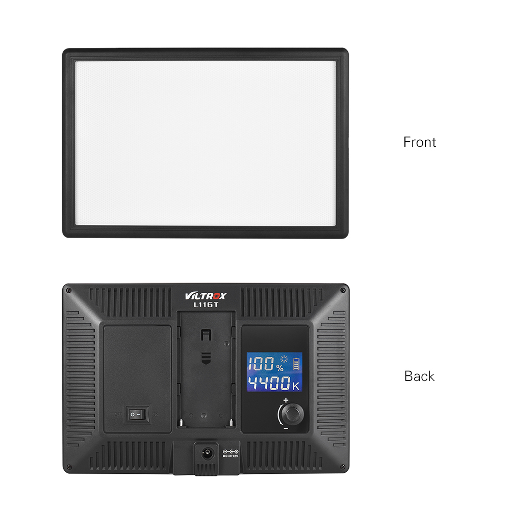 Viltrox L116T LCD Luz LED Bico - Video Led Light Panel reseña y precio