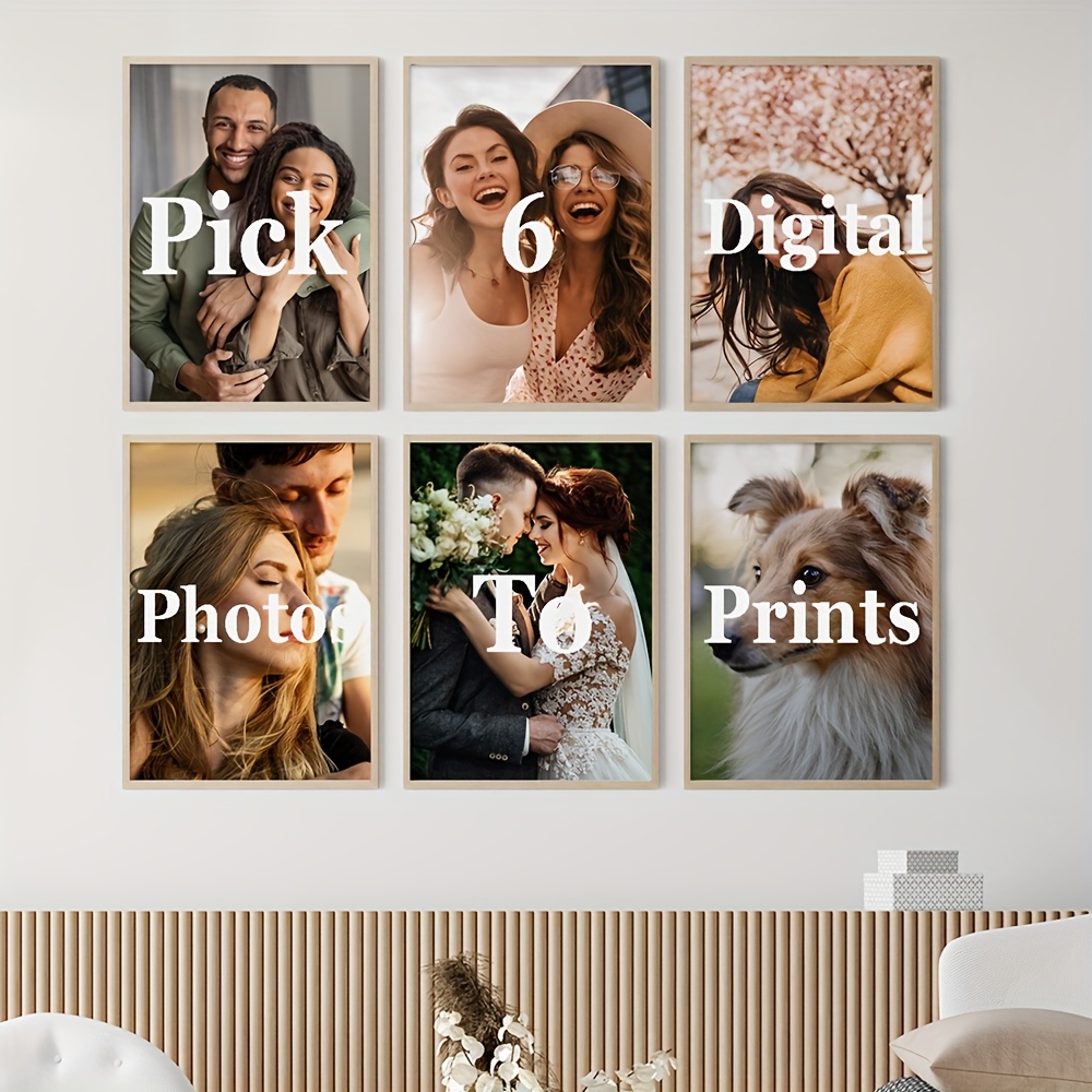 Juego de 6 Impresiones en Lien - Photography Interior reseña y precio